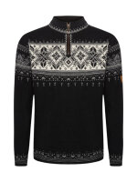 DALE OF NORWAY Blyfjell sweater black offwhite darkcharcoal