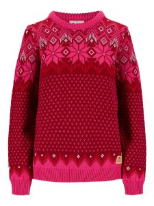 DALE OF NORWAY Vilja Feminine Sweater redrose allium...