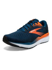 BROOKS Ghost 16 Herren Laufschuhe Medium blue opal-black-nasturtium EU 45