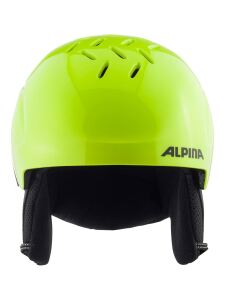 ALPINA Pizi Kinder Skihelm neon-yellow gloss | 46-51 cm