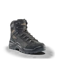 LOWA Renegade Evo GTX Mid Herren Wanderschuhe Schwarz/Dune | EU 42,5