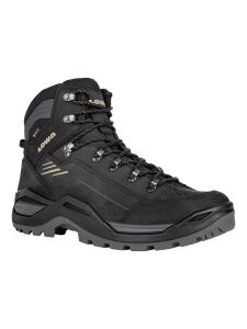 LOWA Renegade Evo GTX Mid Herren Wanderschuhe Schwarz/Dune | EU 42,5