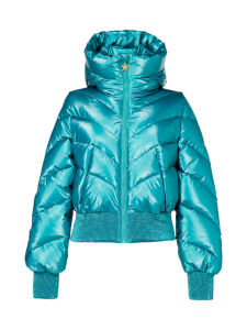 GOLDBERGH Caro Damen Skijacke Daunen mit Kapuze icy mermaid