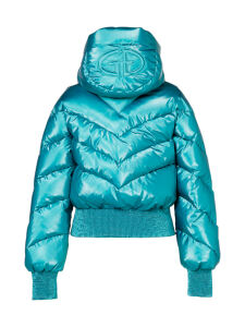 GOLDBERGH Caro Damen Skijacke Daunen mit Kapuze icy mermaid | 36