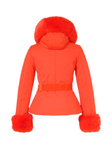 GOLDBERGH Giselle Damen Softshell Daunen Skijacke mit Kapuze orange | 38