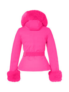 GOLDBERGH Giselle Damen Softshell Daunen Skijacke mit Kapuze passion pink | 38