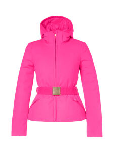 GOLDBERGH Giselle Damen Softshell Daunen Skijacke mit Kapuze passion pink | 38