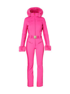 GOLDBERGH Angele Faux Border Ski Suit passion pink