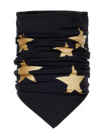 GOLDBERGH Starlight Neckwarmer black-gold