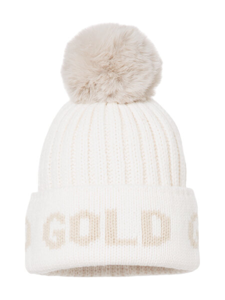 GOLDBERGH Hodd Beanie cream | O/S