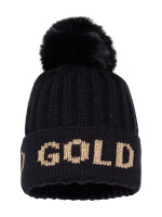 GOLDBERGH Hodd Beanie black-gold