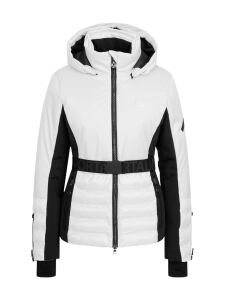 SPORTALM Marbella Damen Skijacke mit Kapuze Weiss