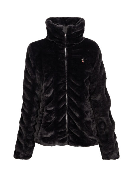 AULP Vilma Faux Fur Jacket black | L