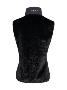 AULP Shade Faux Fur Gilet black | L