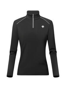 Descente DWWYGB31 T-Neck Damen Skipulli schwarz