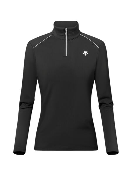 Descente DWWYGB31 T-Neck Damen Skipulli schwarz | 40