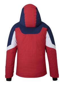 Phenix Formula Pentagon Line Herren Skijacke mit Kapuze red