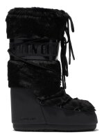 Moon Boot ICON FAUX FUR BLACK