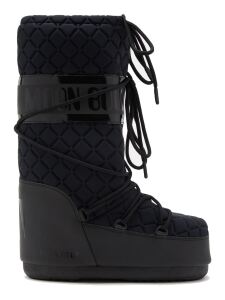 Moon Boot Icon Quilt Damen Winterstiefel Black