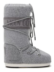 Moon Boot Icon Felt Damen Winterstiefel Grey