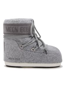 Moon Boot Icon Low Felt Damen Winterschuhe Grey