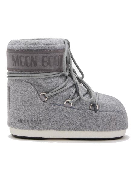 Moon Boot Icon Low Felt Damen Winterschuhe Grey | 36-38