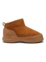 Moon Boot LUNA LOW BOOT SUEDE COGNAC