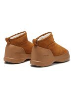 Moon Boot LUNA LOW BOOT SUEDE COGNAC