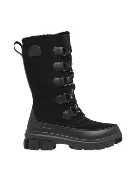 SOREL TORINO V TALL wasserdichte Damen Schneestiefel Black, Sea Salt | EU 38