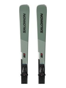 SALOMON S/Max 8 + M10 GW Skiset oil green