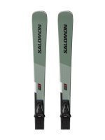 SALOMON S/Max 8 + M10 GW Skiset oil green | 155