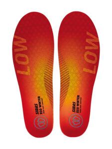 Sidas 3Feet Eco Winter Low Ski Einlegesohlen orange