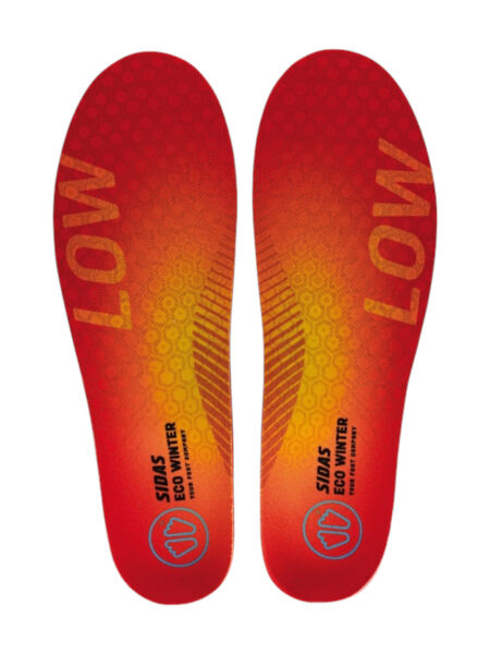 Sidas 3Feet Eco Winter Low Ski Einlegesohlen orange | 35-36