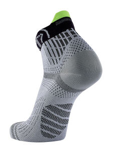 Sidas Run Feel Laufsocken grau-gelb