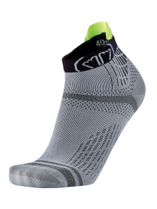 Sidas Run Feel Laufsocken grau-gelb