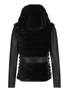 ONEMORE Eco-Padded Softshell Hoody Jacket black