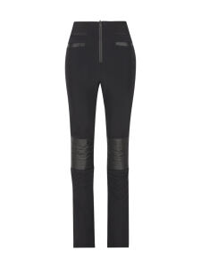 ONEMORE 911 Softshell Damen Skihose Schriftzug mit Swarovski-Kristallen black | L