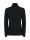 ONEMORE 631 Damen Rollkragen Half Zip Skipulli Streifen aus Swarovski-Kristallen black | L