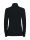 ONEMORE 631 Damen Rollkragen Half Zip Skipulli Streifen aus Swarovski-Kristallen black | L