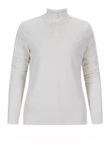 AMUNDSEN 5Mila Half Zip Damen Rollkragenpulli white