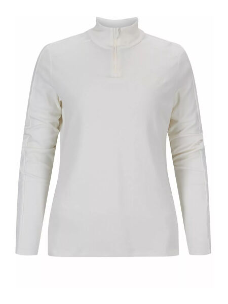 AMUNDSEN 5Mila Half Zip Damen Rollkragenpulli white | L