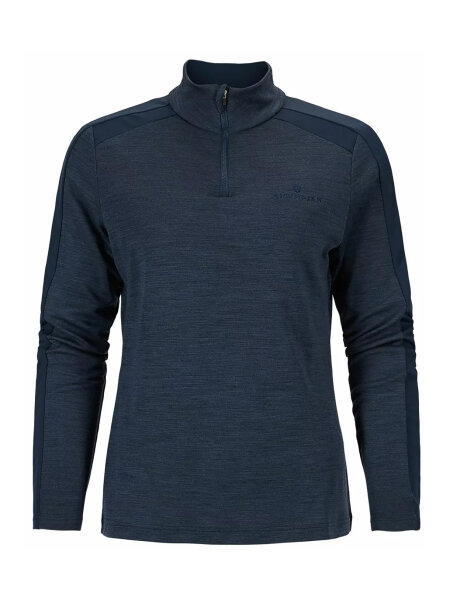 AMUNDSEN 5Mila Half Zip Womens faded navy/navy | L