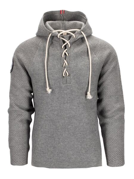 AMUNDSEN Boiled Laced Herren Hoodie Light Grey | XL