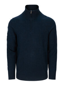 AMUNDSEN Peak Half Zip Herren Pullover Faded Navy