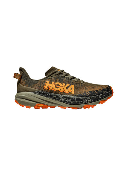 HOKA Speedgoat 6 Herren Trailrunning Sch antique olive/squash | EU 42