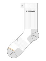 HEAD CREW ATHLETES 1 PA Tennissocken white