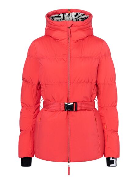 Jet Set Chamonix Belted Damen Skijacke mit Kapuze Red | 36 (1)