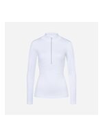 Jet Set Ginger Halfzip Base Layer White