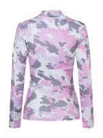 Jet Set Ginger Halfzip Base Layer Camou Print Rose