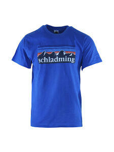 SCHLADMING Randomania Herren T-Shirt royal blue